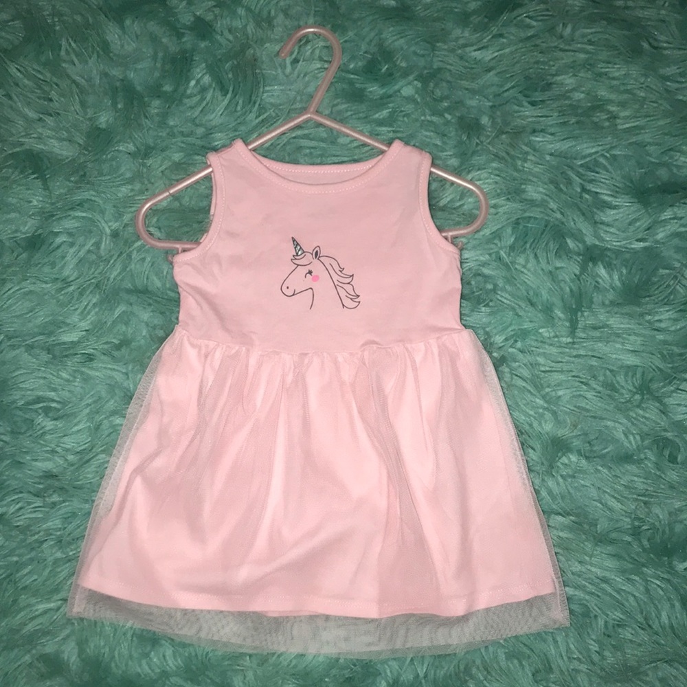 Carter’s | 12 M | Pink unicorn dress | Gently used